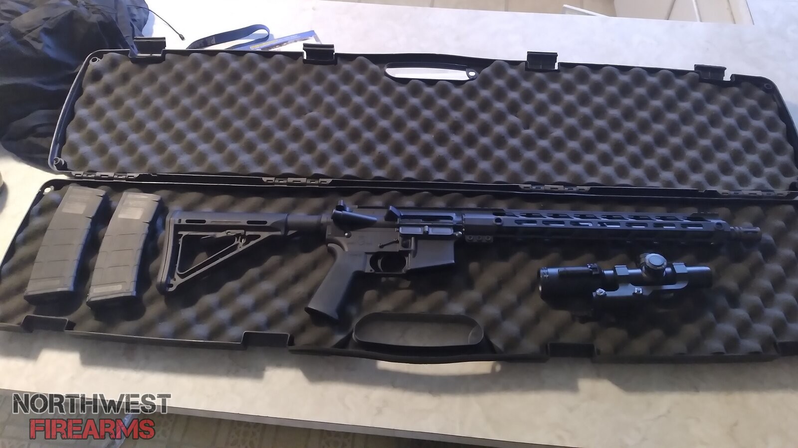 PSA ar-15 with mags and LPVO | Northwest Firearms