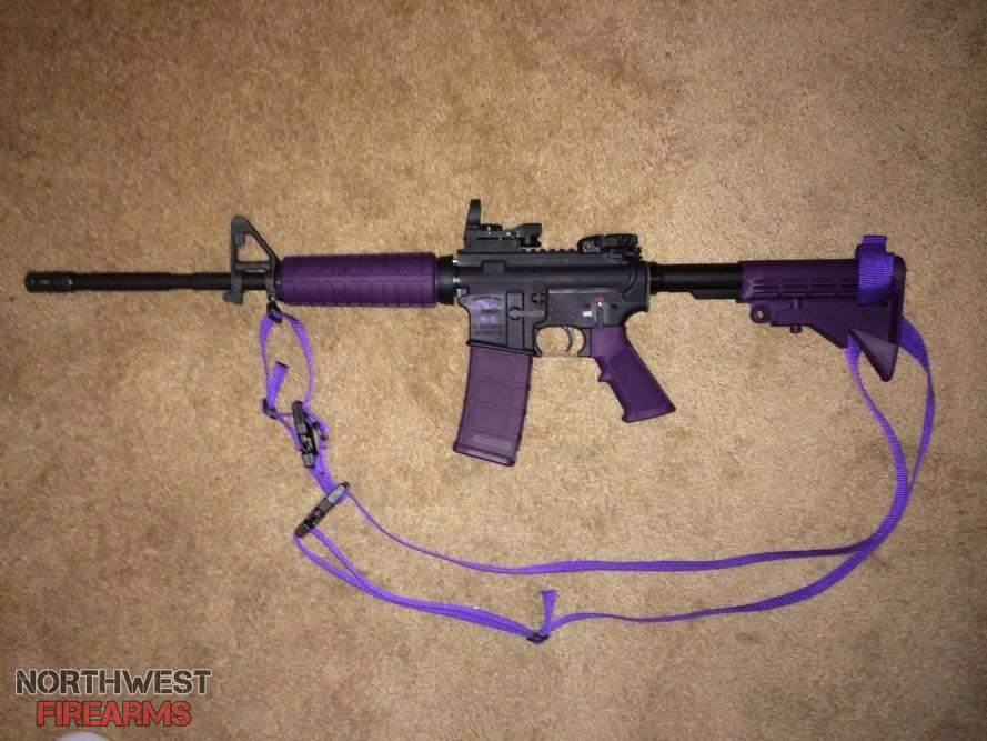 First Ar Build Purple For The Gf Northwest Firearms Oregon