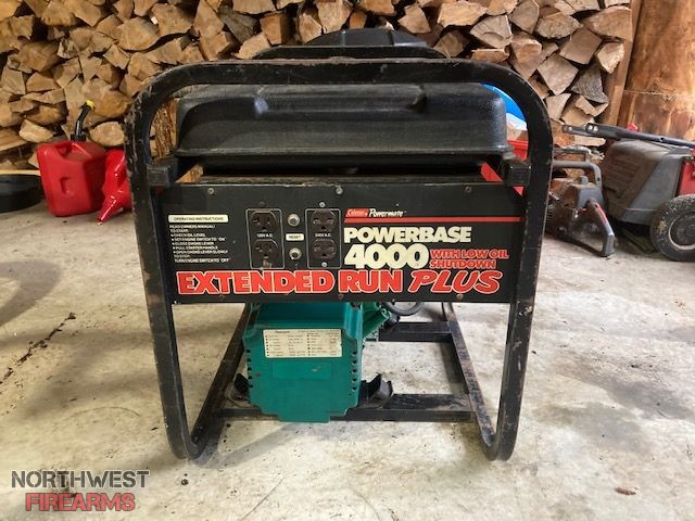 bridge drawer Higgins Coleman 4000 watt generator - $200 | Northwest Firearms