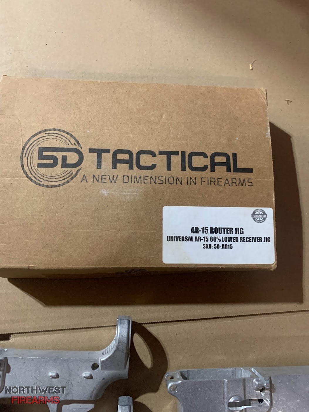 Brand New 5d Tactical AR-15 80% JIG + Tools + 5 80% Lowers + Skeleton Grip