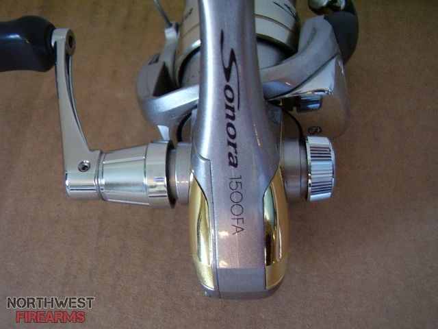 Shimano Sonora 1500FA, BPS Extreme HM54 6' MH 1pc and Rapala HM-35 7' M 1pc  Rods