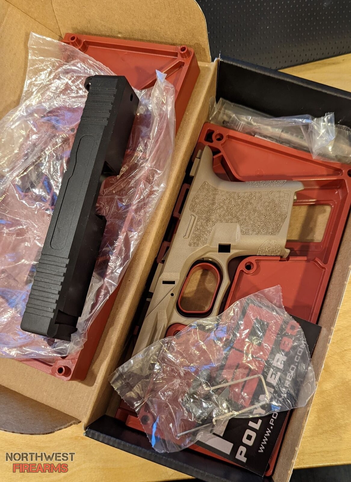 Polymer 80 Frame Kit, 80 P80 Glock 26 AND SLIDE Northwest