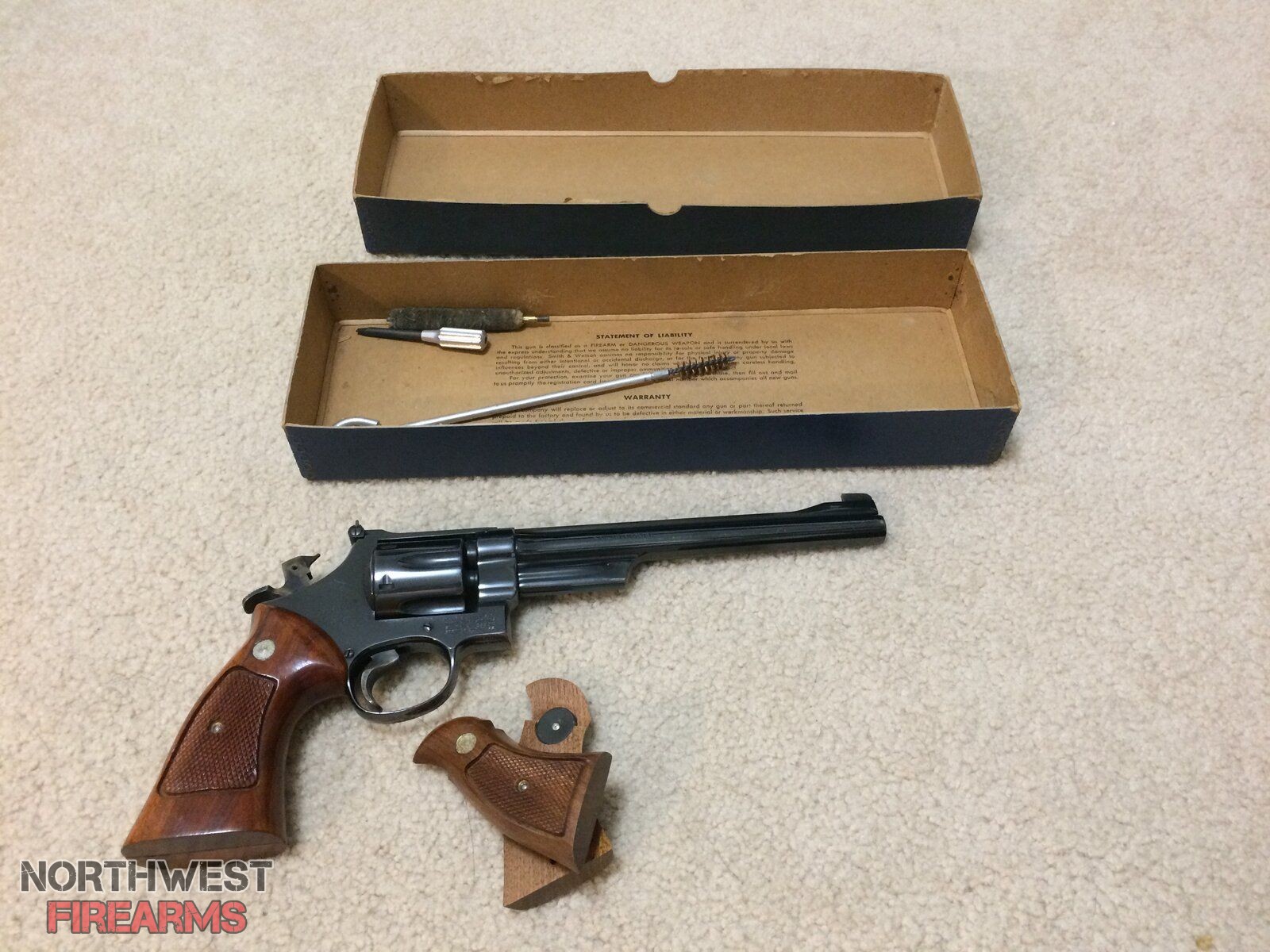 Smith & Wesson .357 model 27-2, 8 3/8