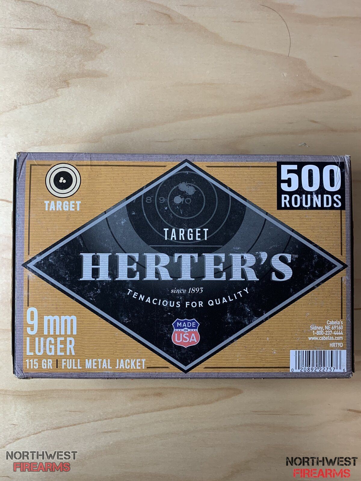 Heaters 115 gr Target box of 500