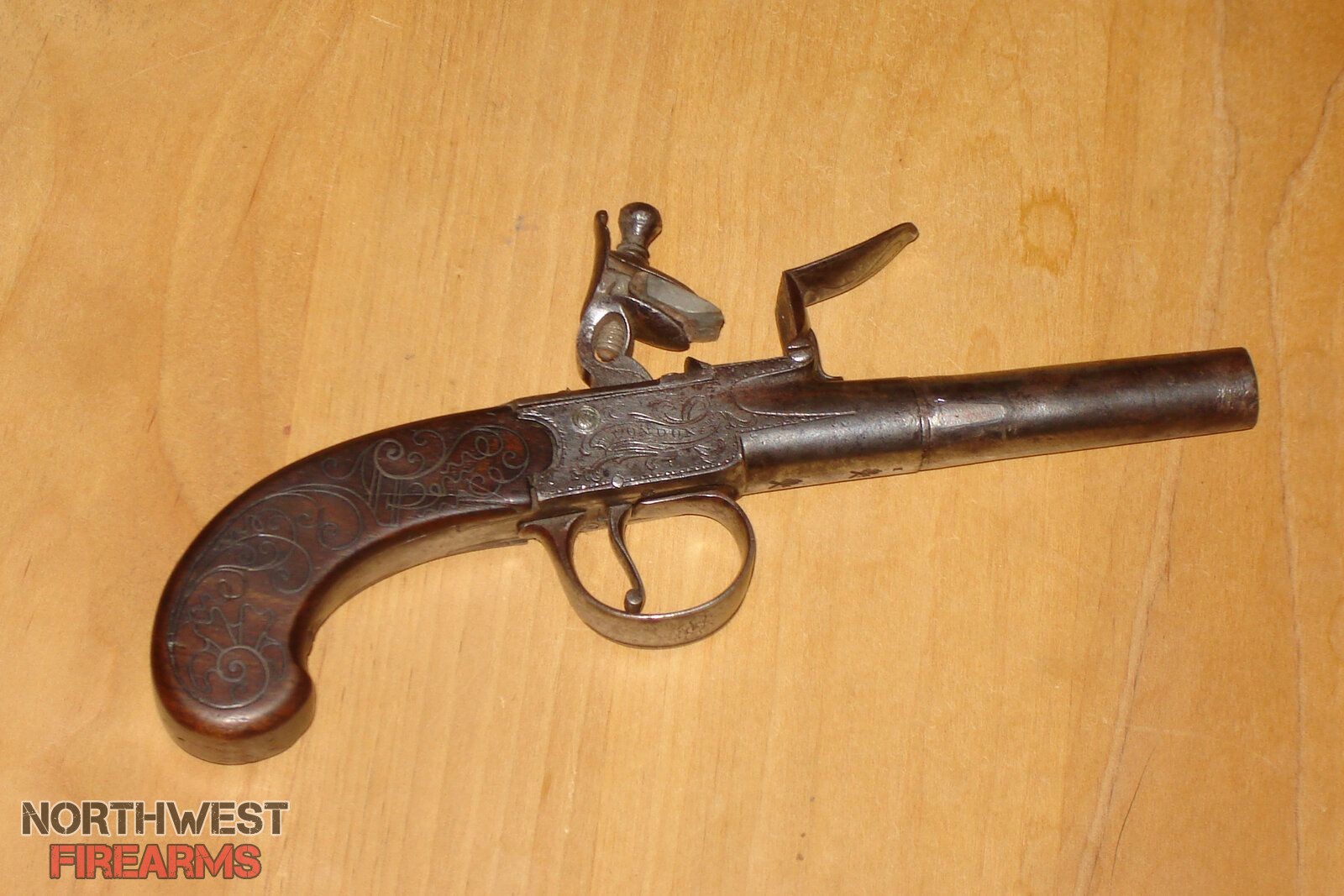 Joseph Barbar pistol circa 1760's