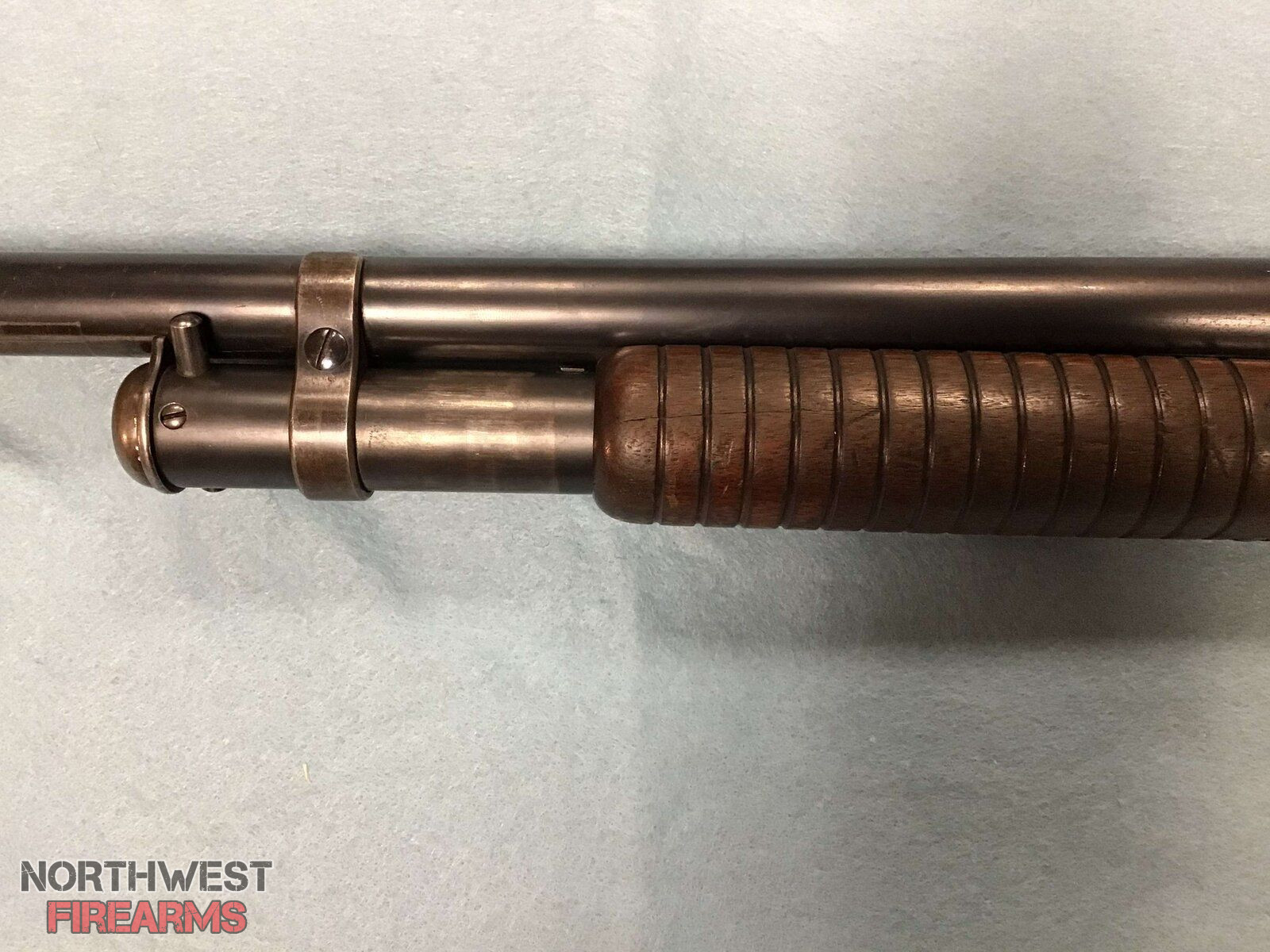 Win model 97 forearm.JPG