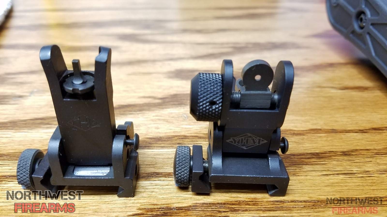 Yankee Hill Front & Rear Flip Up Sights